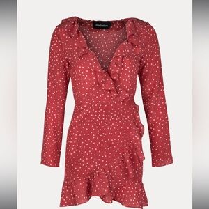 Realisation Par Crimson Starry Long Sleeve Dress